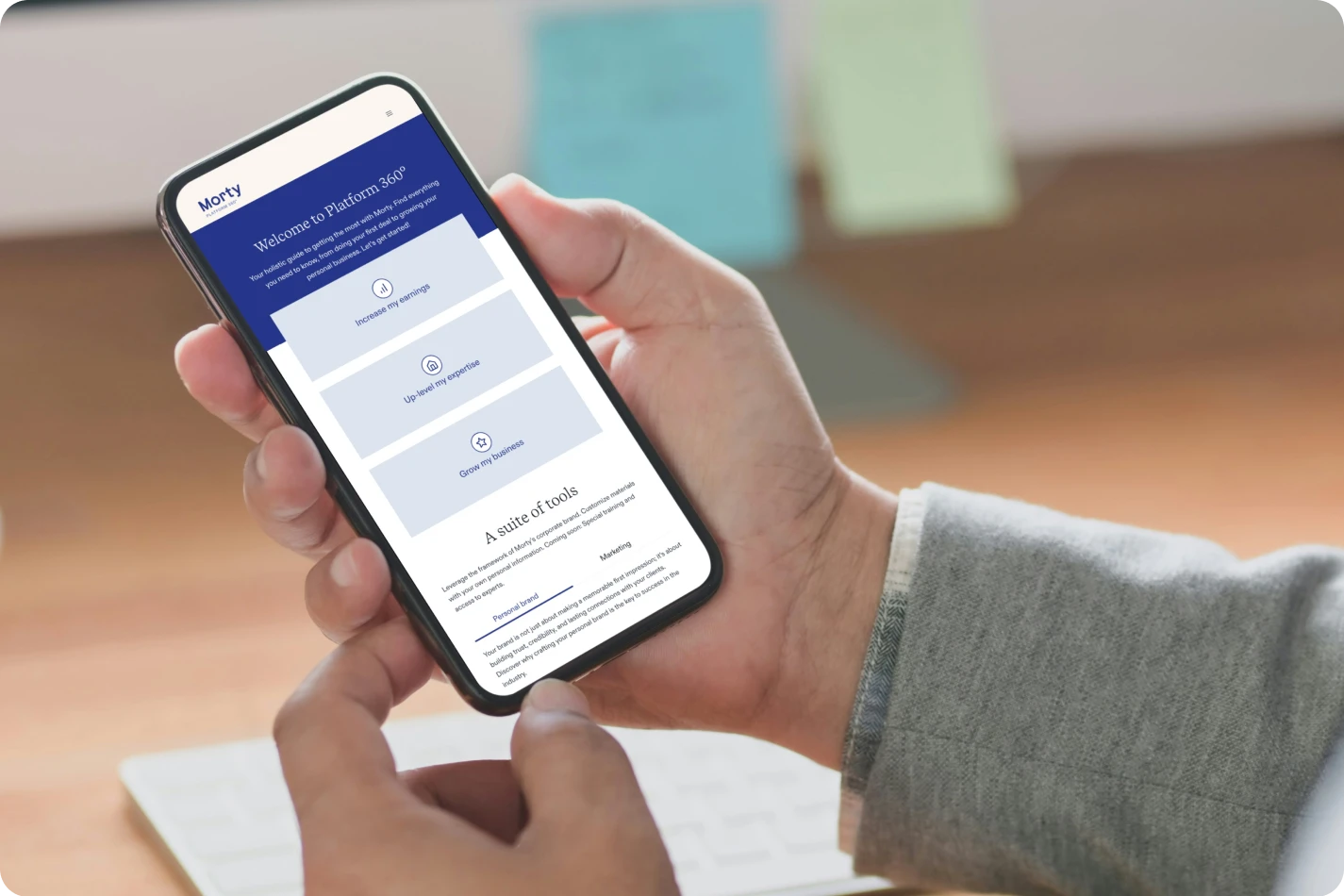 Morty Product Screenshot