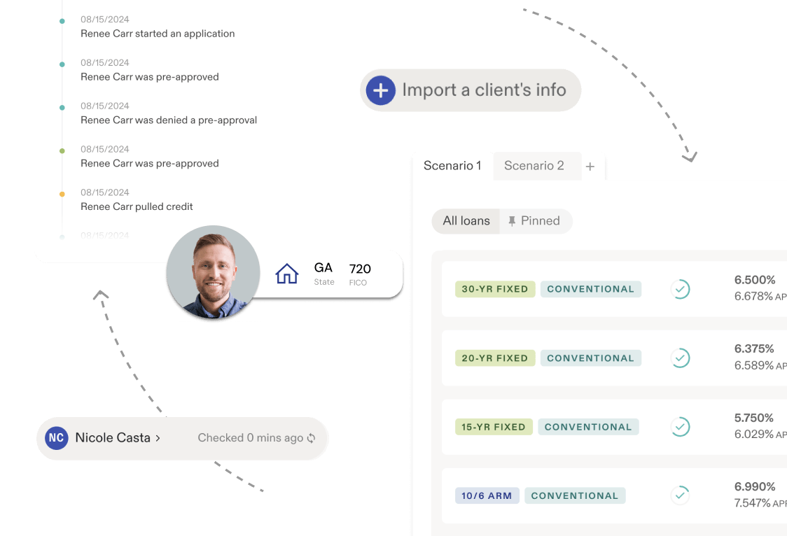 All-in-one platform screenshot