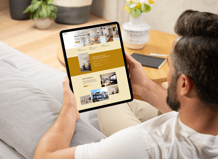 Marketing Website Screenshot