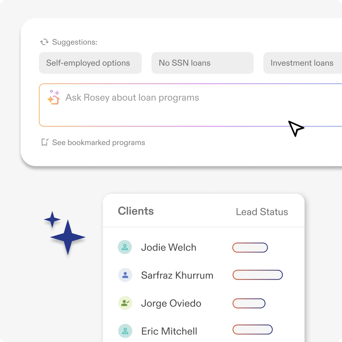 Product screenshot of AI-powered automation for speed and scale