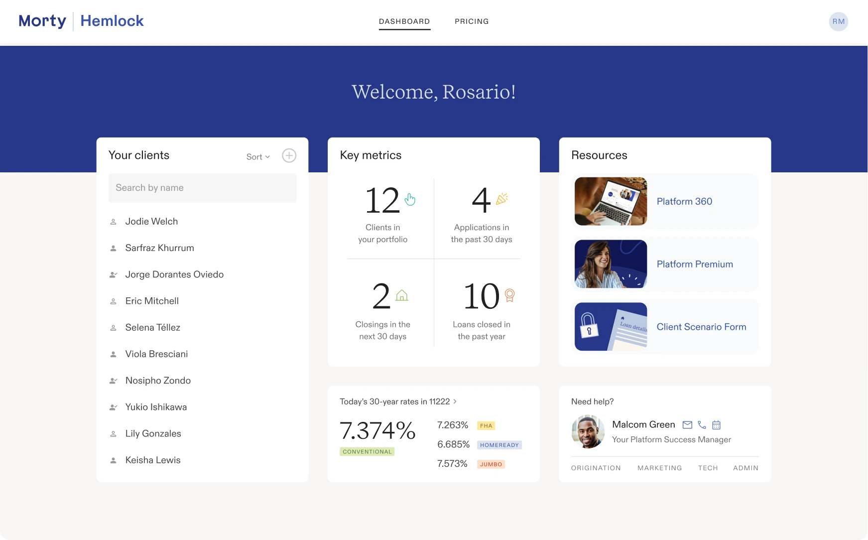 Morty Product Screenshot