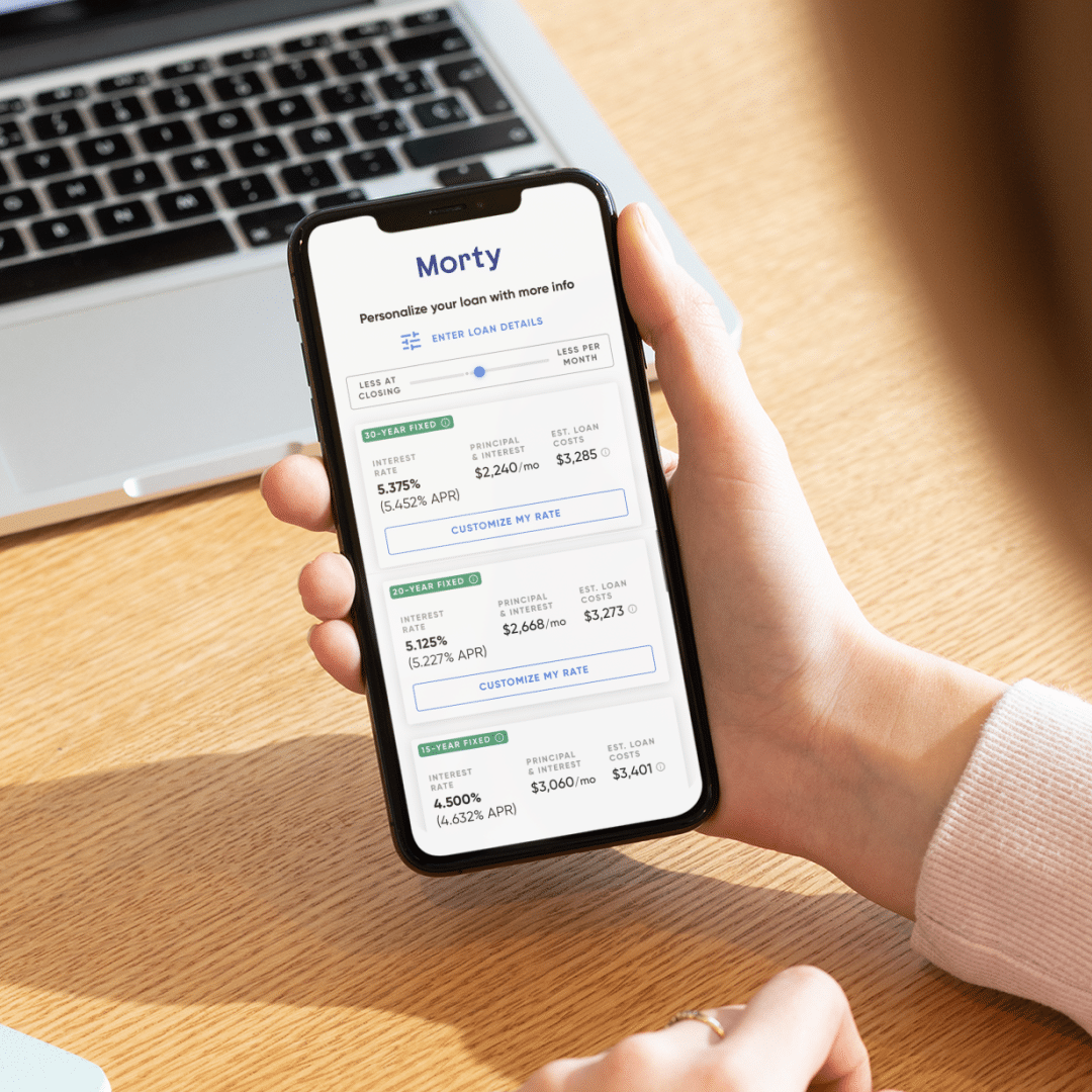 Today's mortgage rates from Morty