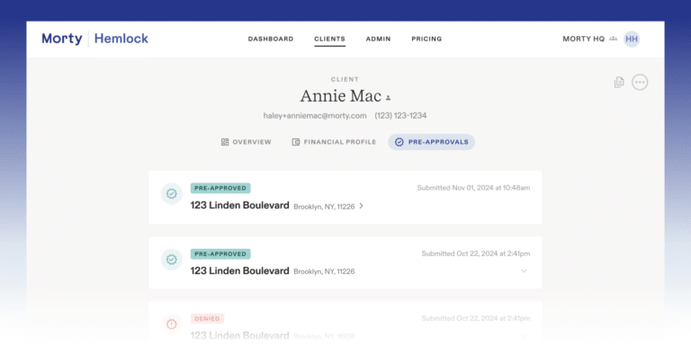 Enhanced Pre-Approval View for Loan Officers